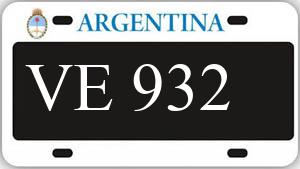 Patente AA932VE