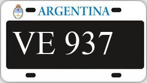 Patente AA937VE