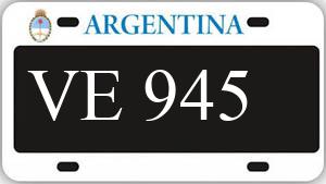 Patente AA945VE