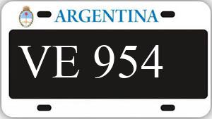 Patente AA954VE