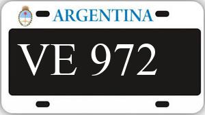 Patente AA972VE