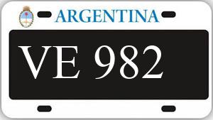 Patente AA982VE