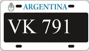 Patente AC791VK