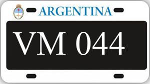 Patente AA044VM