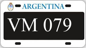 Patente AA079VM