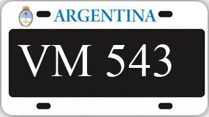 Patente AA543VM