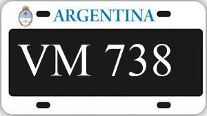 Patente AA738VM