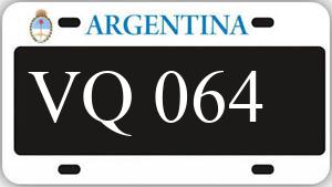 Patente AE064VQ
