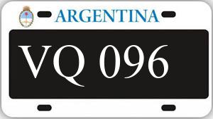 Patente AE096VQ