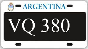 Patente AE380VQ