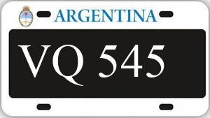 Patente AA545VQ