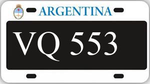 Patente AA553VQ