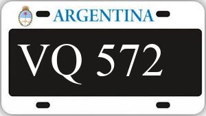 Patente AA572VQ