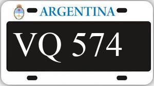 Patente AA574VQ