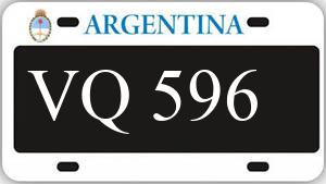Patente AA596VQ