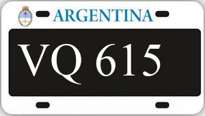 Patente AA615VQ