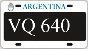 Patente AE640VQ
