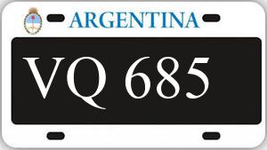 Patente AE685VQ