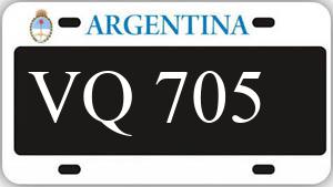 Patente AA705VQ