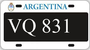 Patente AA831VQ