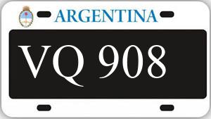 Patente AE908VQ