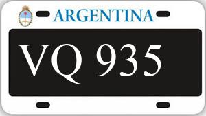 Patente AF935VQ