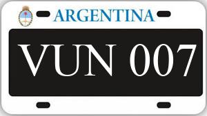 Patente VUN007