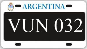 Patente VUN032