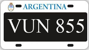 Patente VUN855