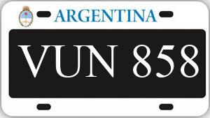 Patente VUN858