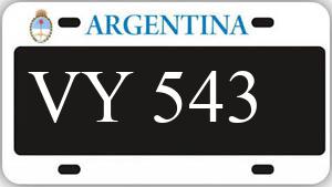 Patente AA543VY