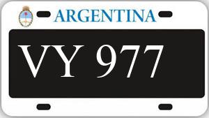 Patente AA977VY