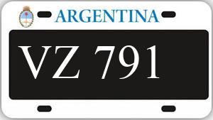 Patente AF791VZ