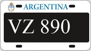 Patente AA890VZ