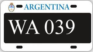 Patente AA039WA
