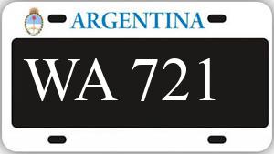 Patente AA721WA