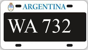 Patente AA732WA