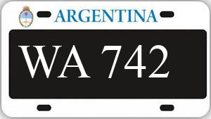 Patente AA742WA