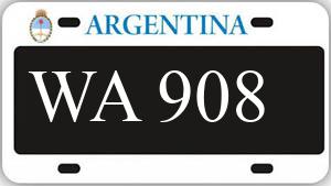 Patente AA908WA