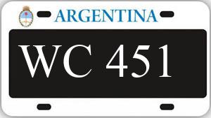 Patente AA451WC