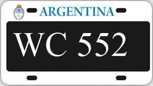 Patente AA552WC