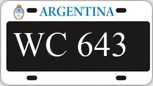 Patente AA643WC