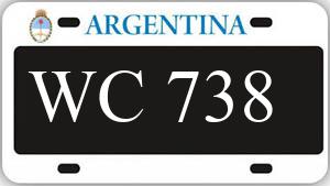 Patente AA738WC