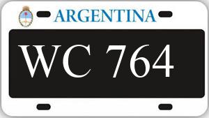 Patente AA764WC