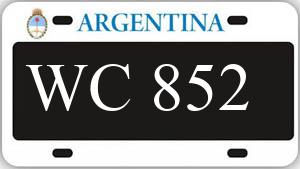 Patente AA852WC