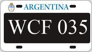 Patente WCF035