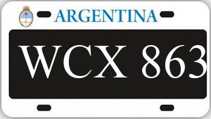 Patente WCX863