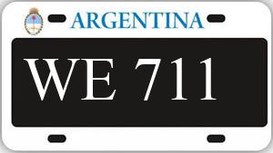 Patente AA711WE