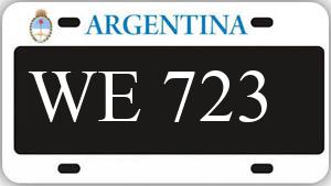 Patente AA723WE