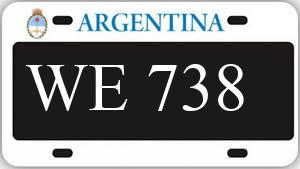 Patente AA738WE